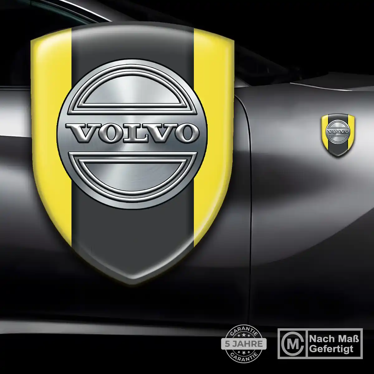 Volvo Emblem Aufkleber Wappen Stilvolles Design