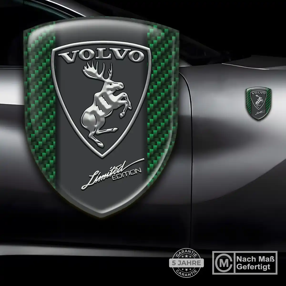 Volvo Emblem Aufkleber Wappen Tuningfahrzeug