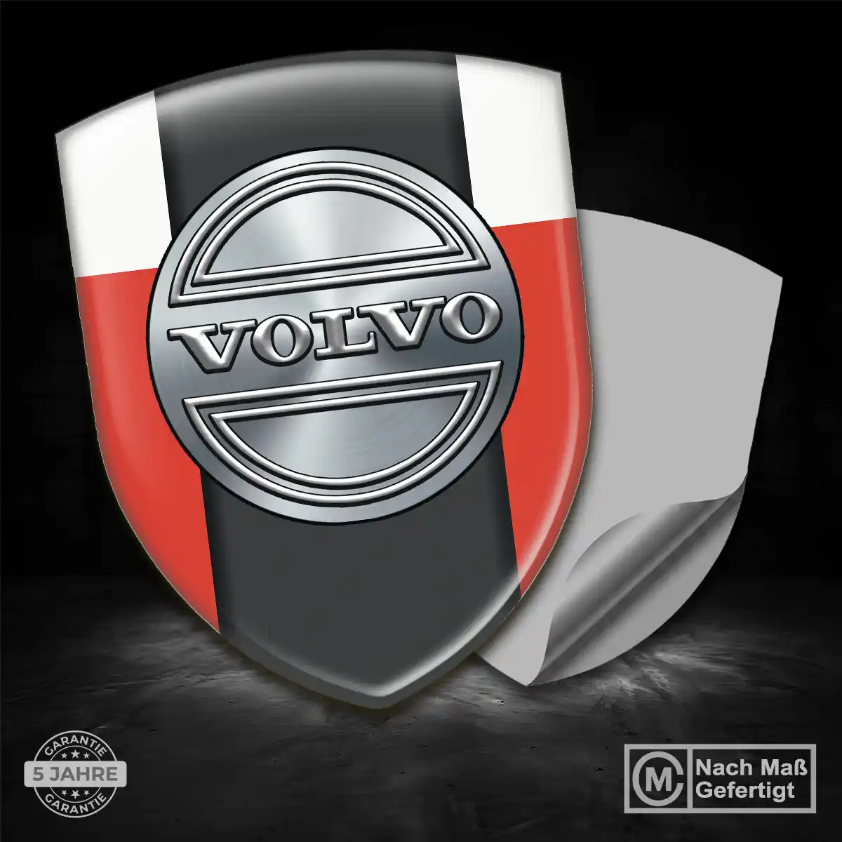 Volvo Emblem Auto Edles Design