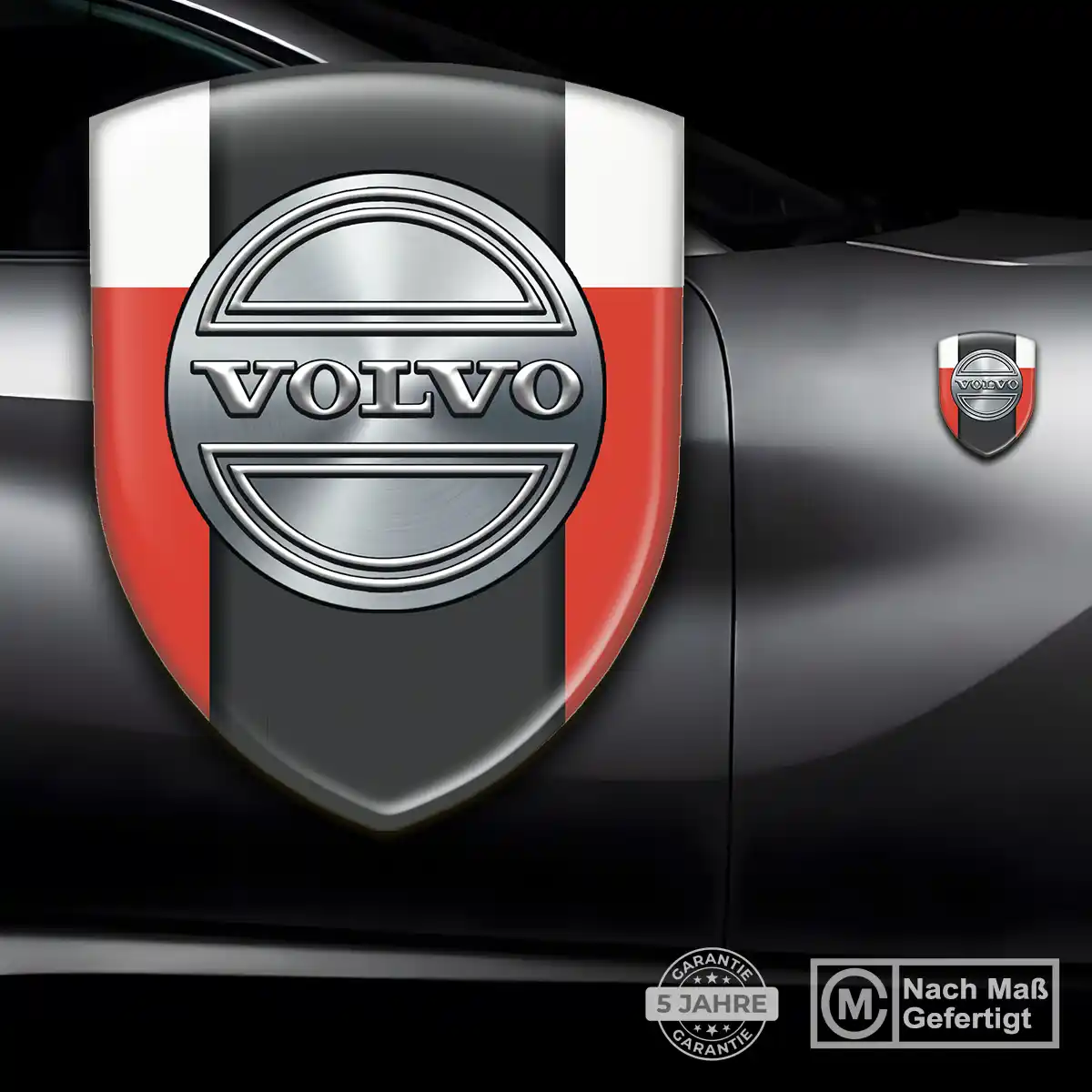Volvo Emblem Auto Edles Design