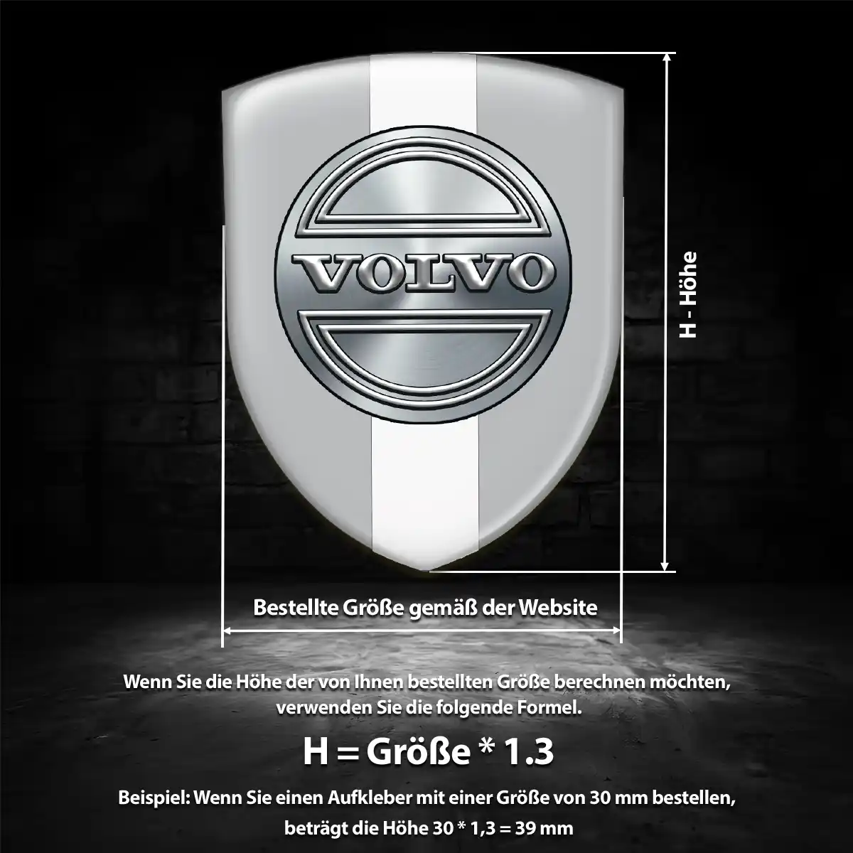 Volvo Emblem Auto Elegantes Design