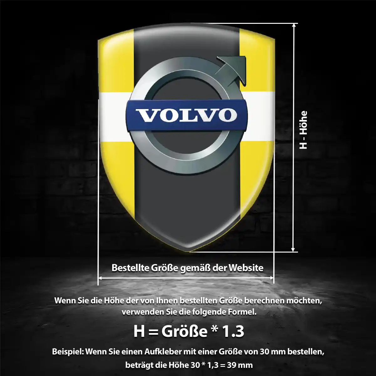 Volvo Emblem Auto Interieurdesign