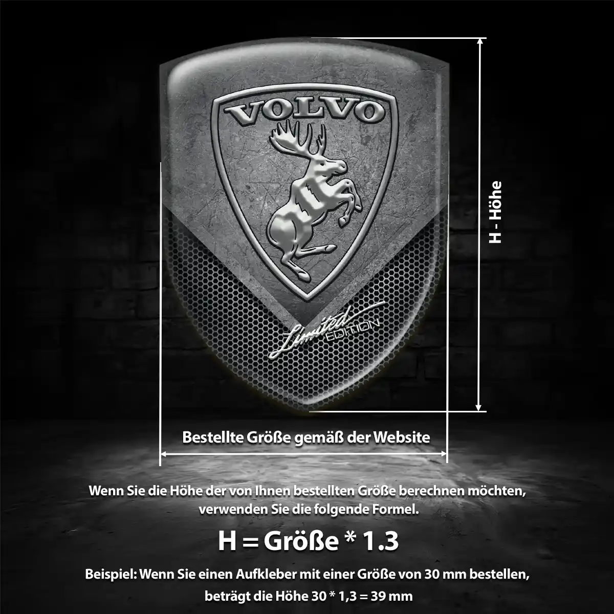 Volvo Emblem Elegantes Design