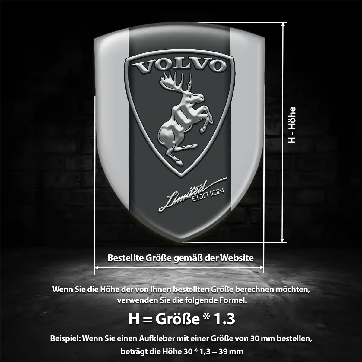 Volvo Emblem Modernes Design