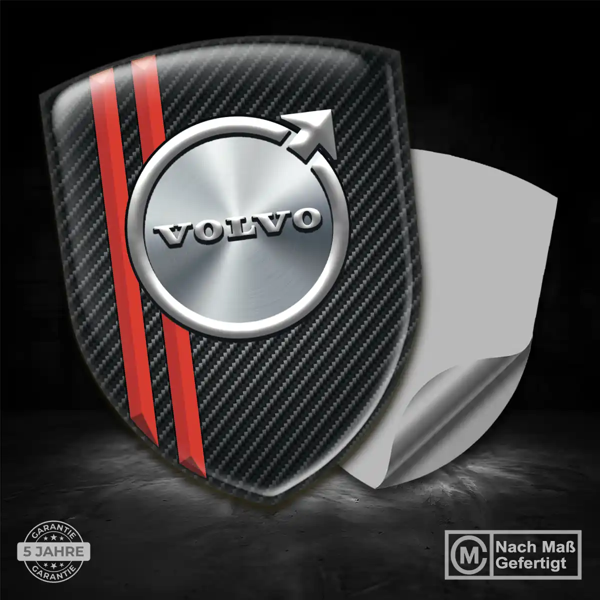 Volvo Emblem Wappen Aufkleber Anspruchsvolles Design