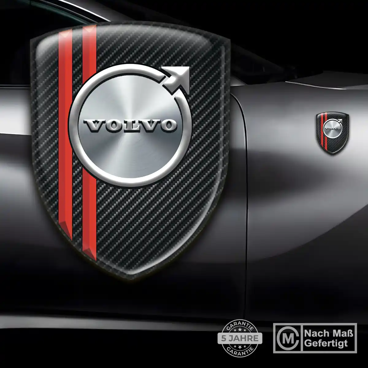 Volvo Emblem Wappen Aufkleber Anspruchsvolles Design