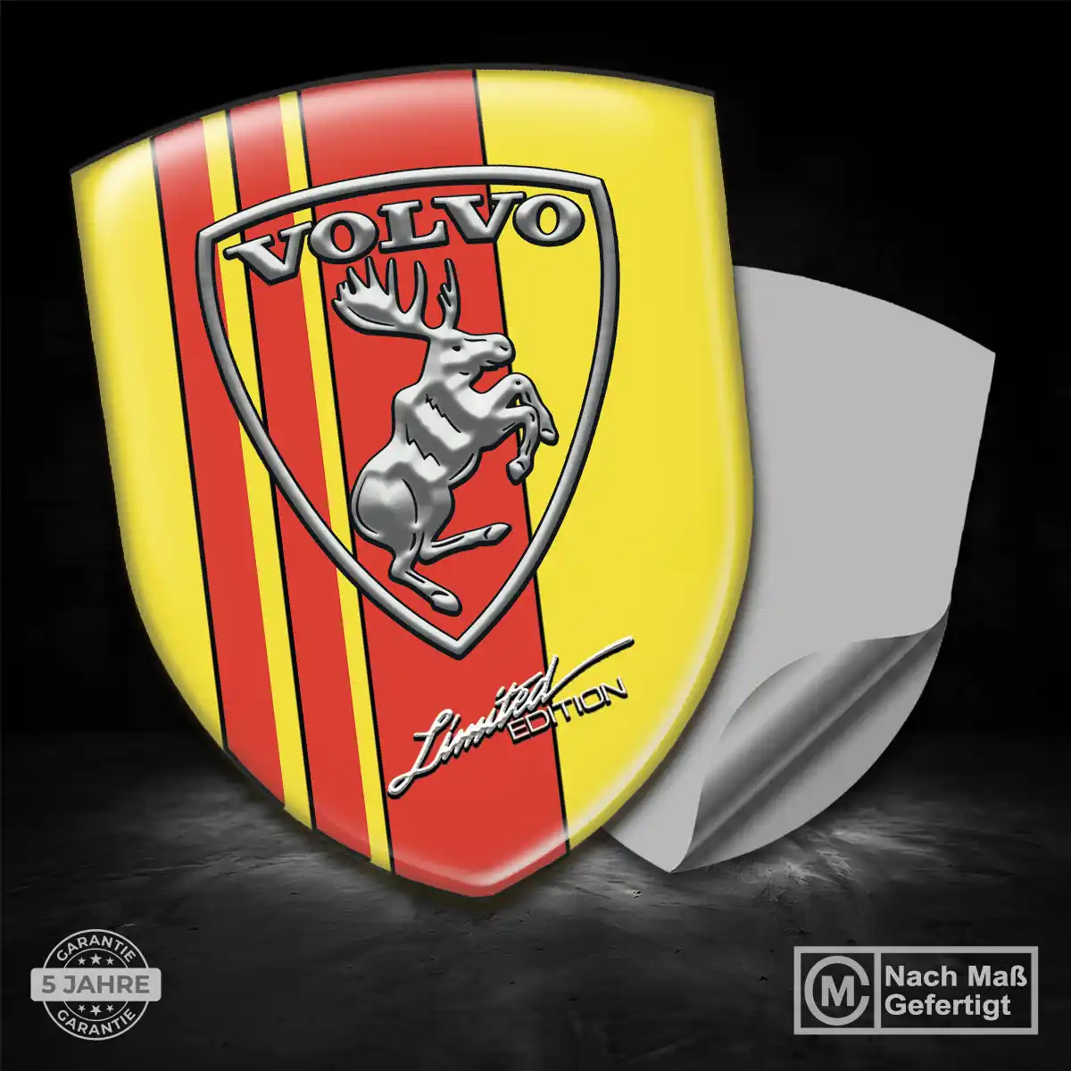 Volvo Emblem Wappen Aufkleber Auto Interieurdesign