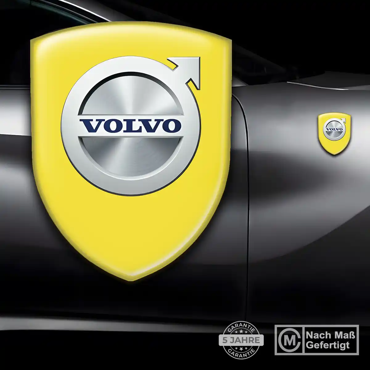 Volvo Emblem Wappen Aufkleber Auto Markenedition