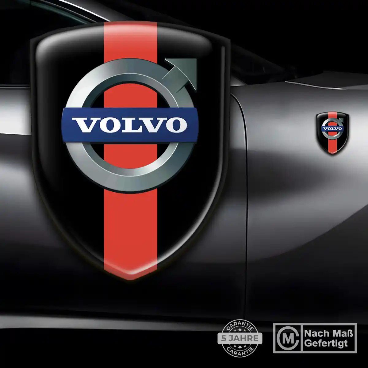 Volvo Emblem Wappen Aufkleber Auto Modernes Design