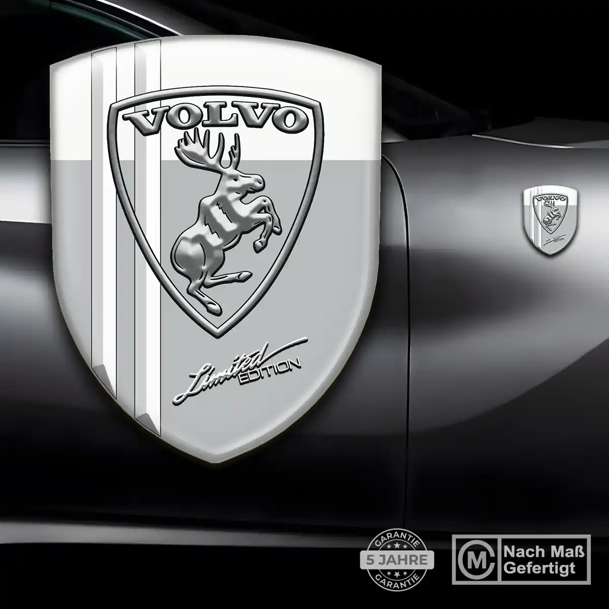 Volvo Emblem Wappen Aufkleber Auto Premiumqualität