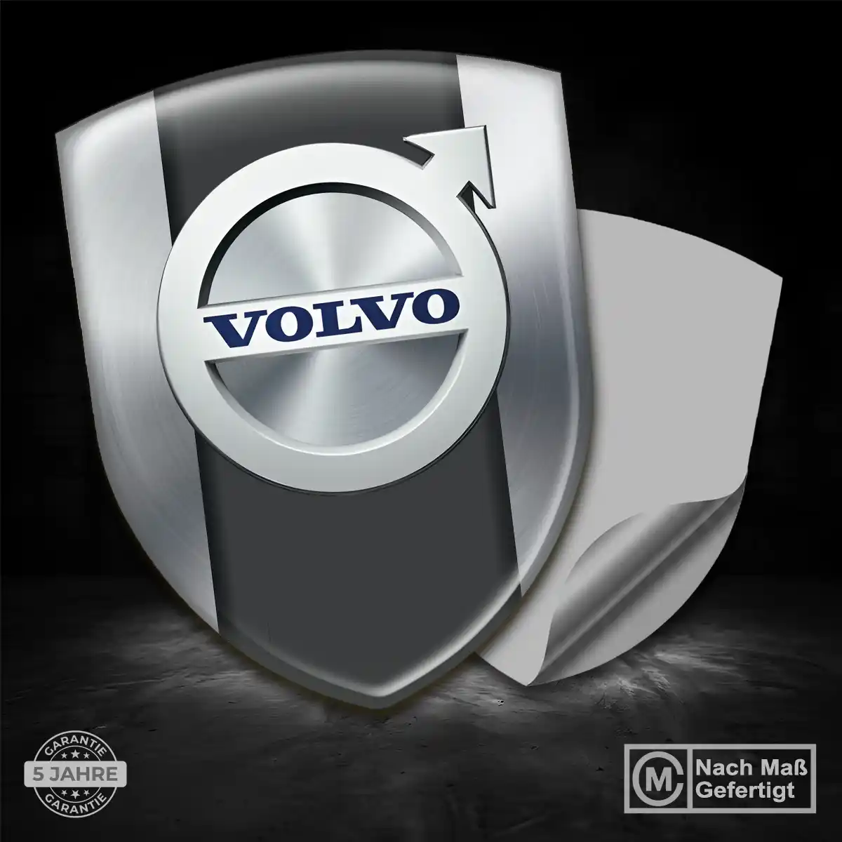 Volvo Emblem Wappen Aufkleber Elegantes Design