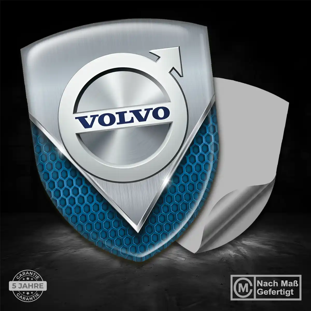 Volvo Emblem Wappen Aufkleber Exterieurdesign