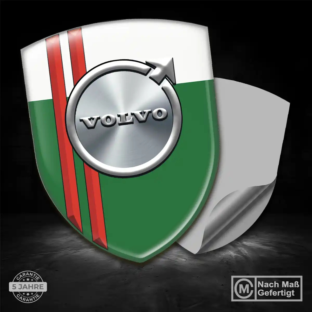 Volvo Emblem Wappen Aufkleber Premiumqualität