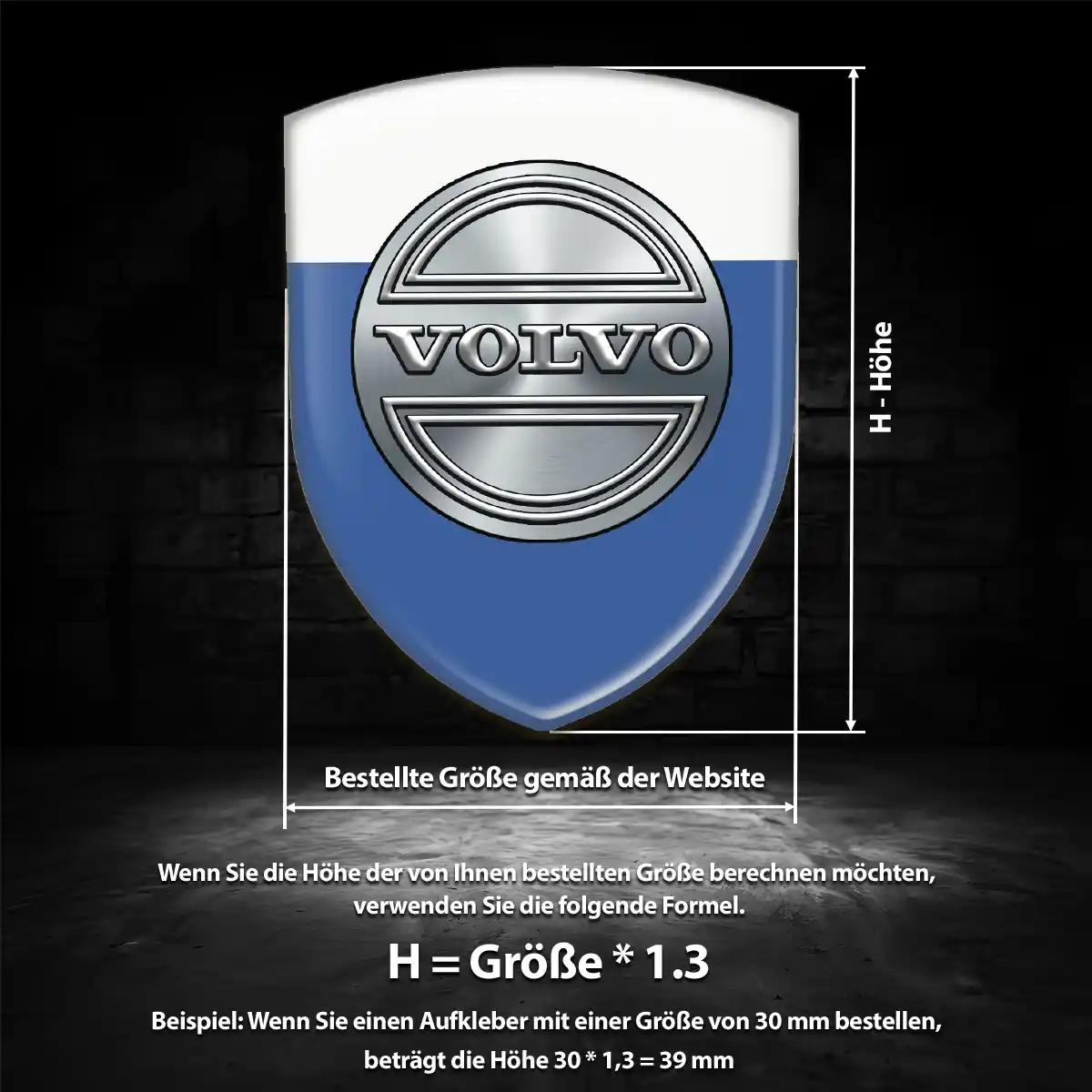 Volvo Emblem Wappen Auto Elegantes Design