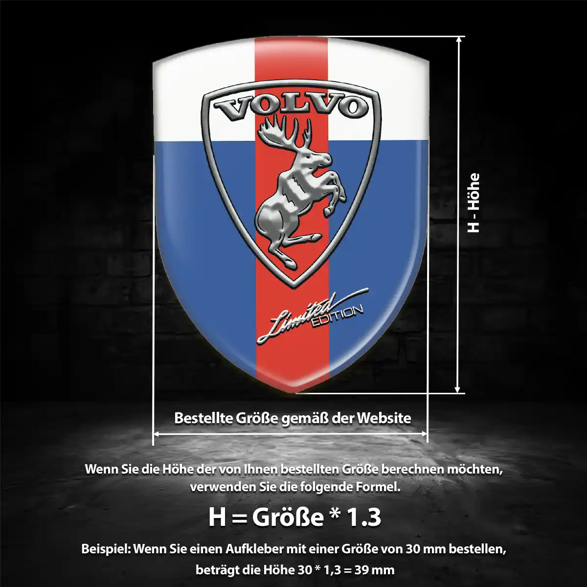 Volvo Emblem Wappen Modernes Design