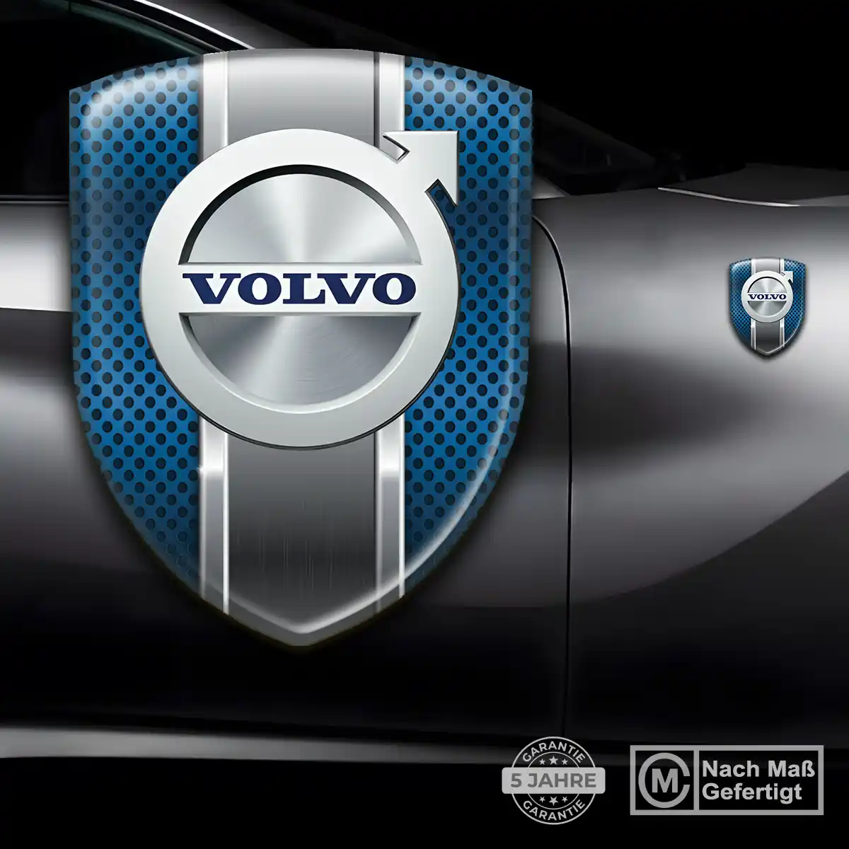 Volvo Embleme Auto Edles Design