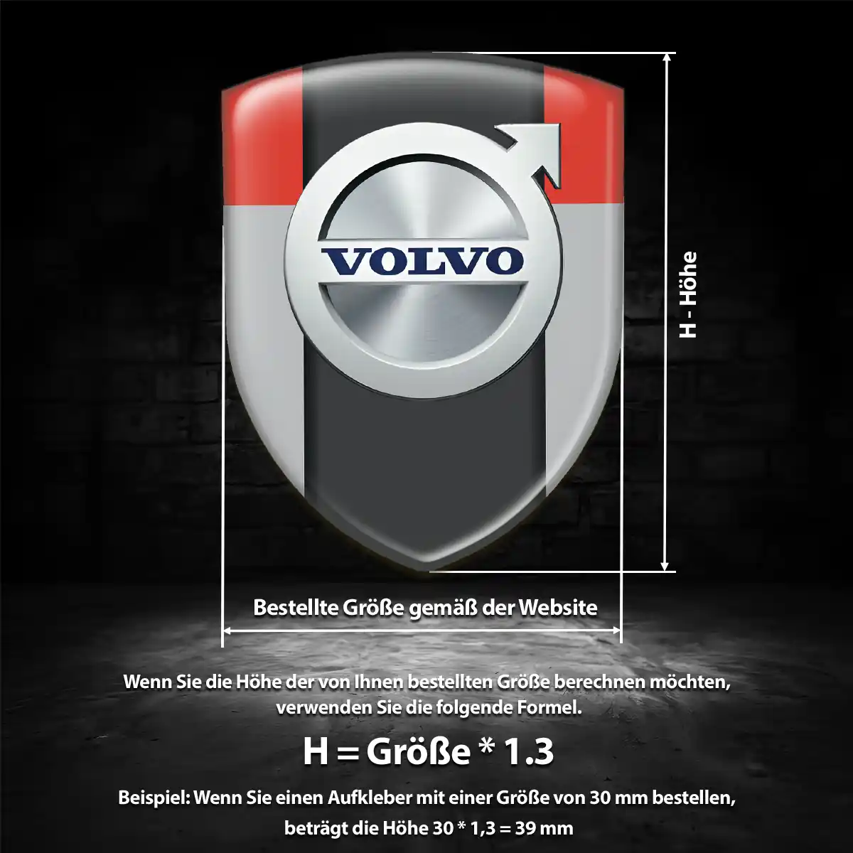 Volvo Embleme Auto Interieurdesign