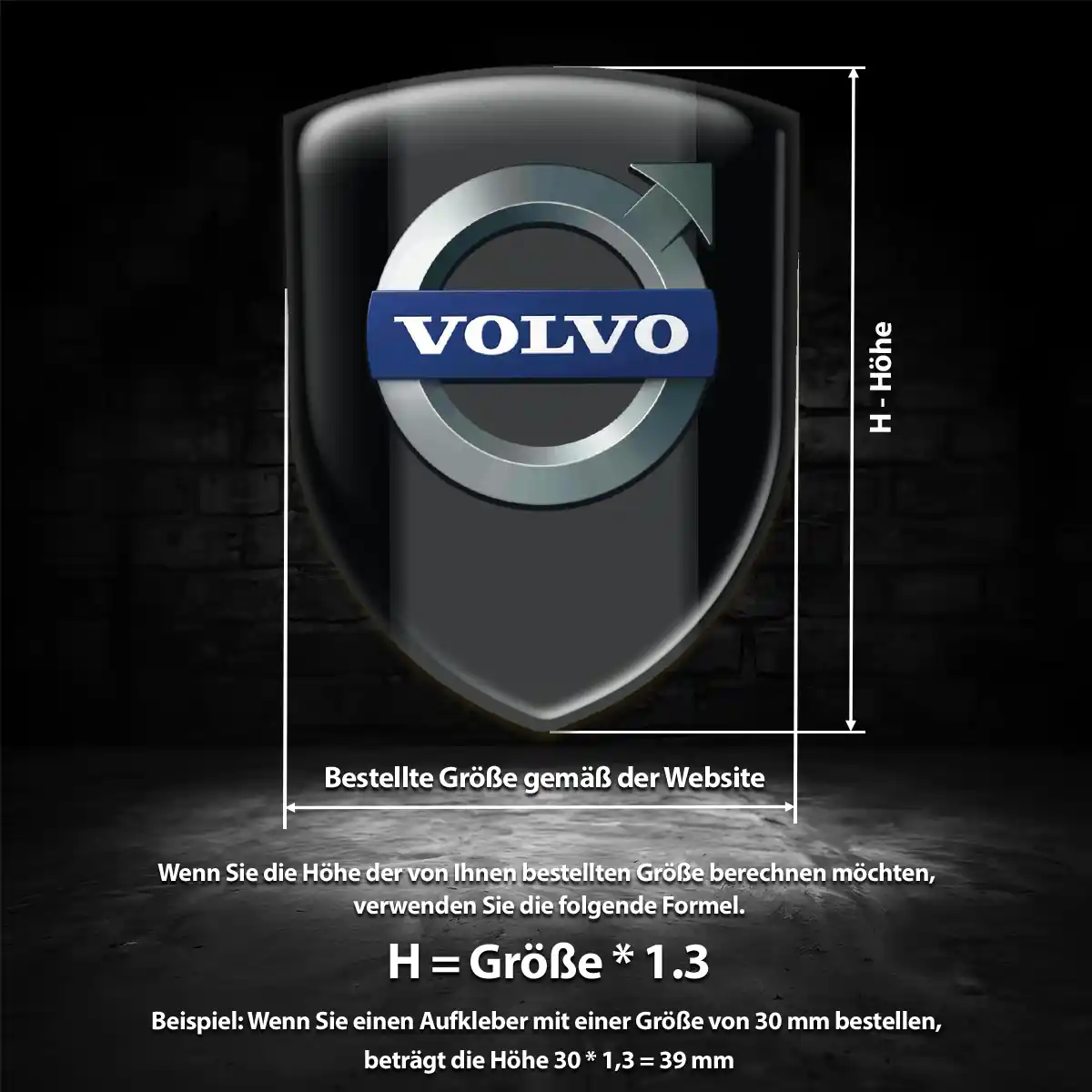 Volvo Embleme Auto Limitierte Auflage