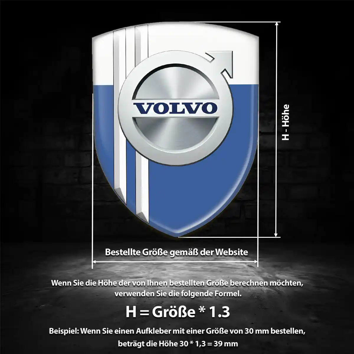 Volvo Embleme Auto Markenedition