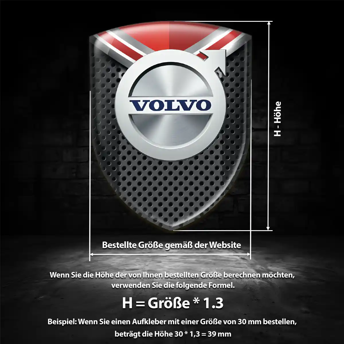Volvo Embleme Auto Modernes Design