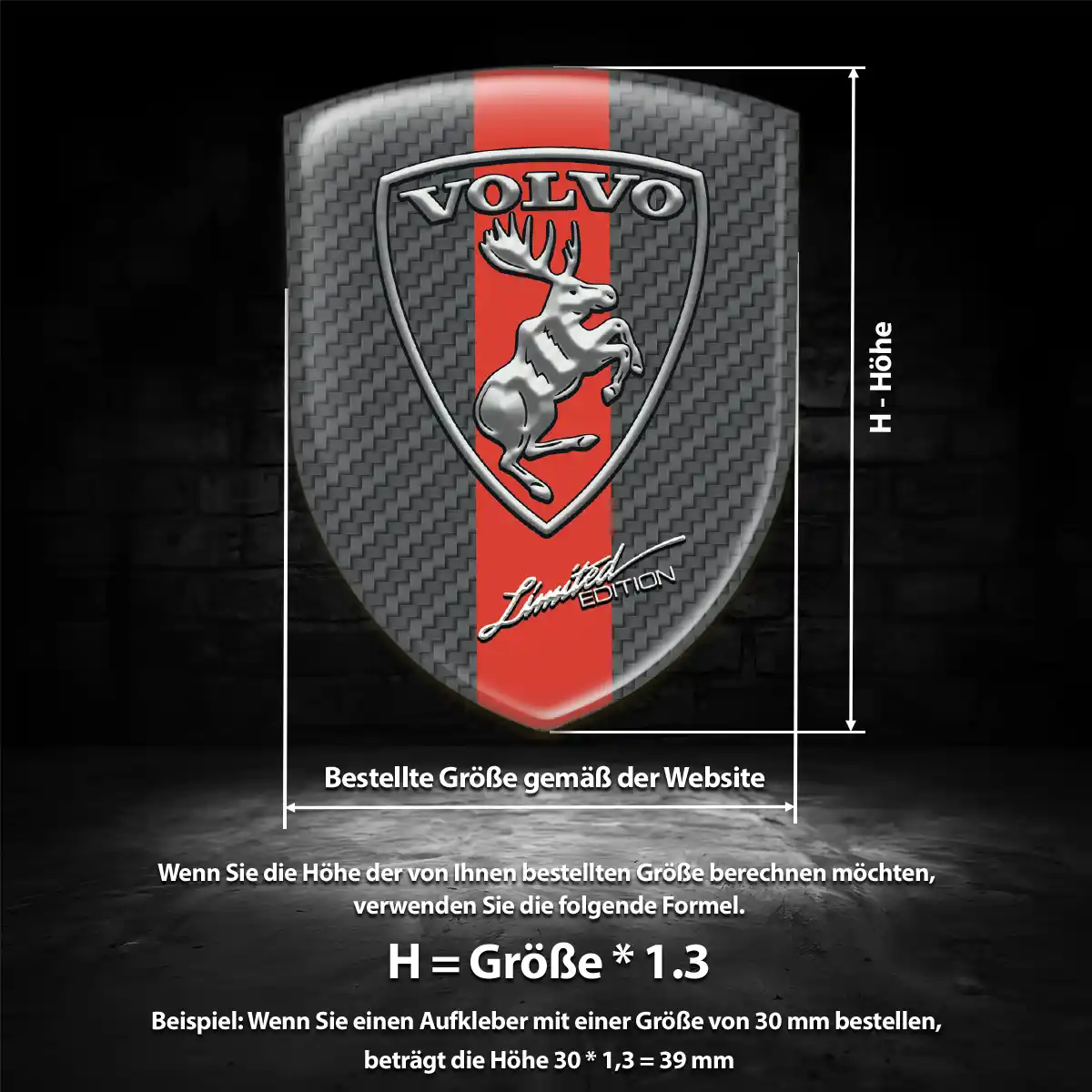 Volvo Embleme Erstklassige Qualität