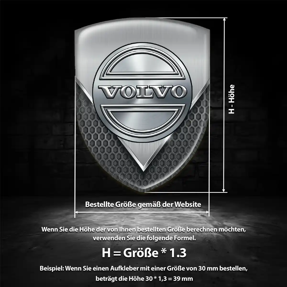 Volvo Embleme Limitierte Auflage