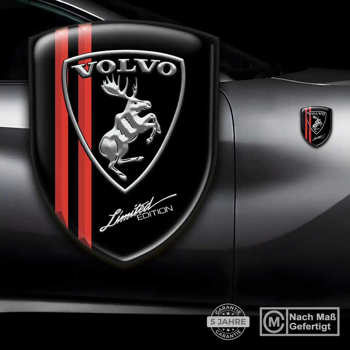 Volvo Embleme Silikon Aufkleber Ausdrucksstarkes Design