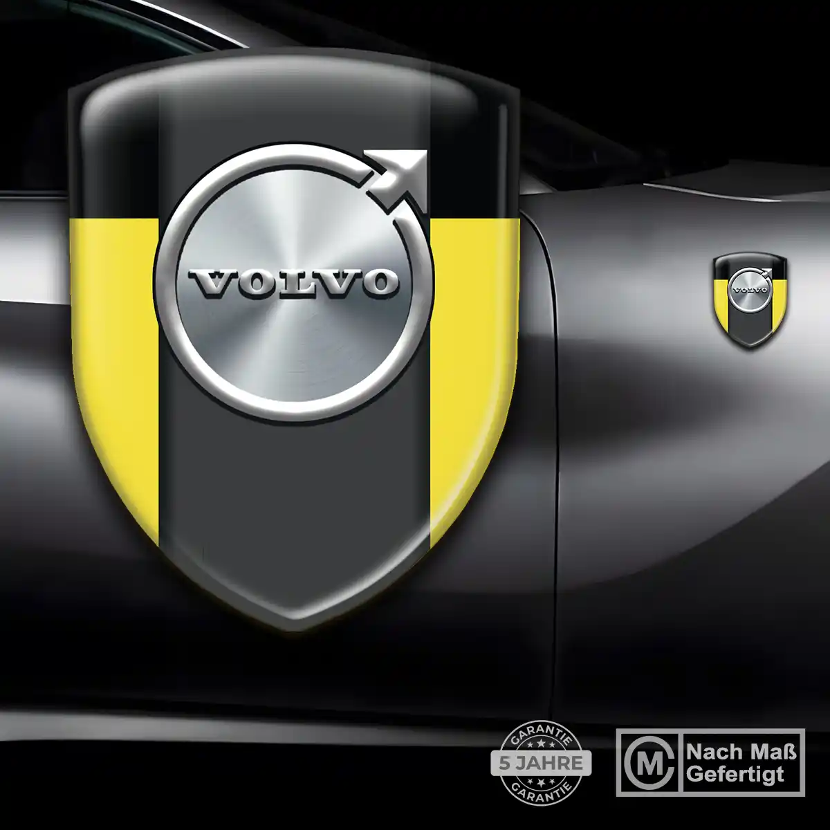 Volvo Embleme Silikon Aufkleber Auto Premium-Edition