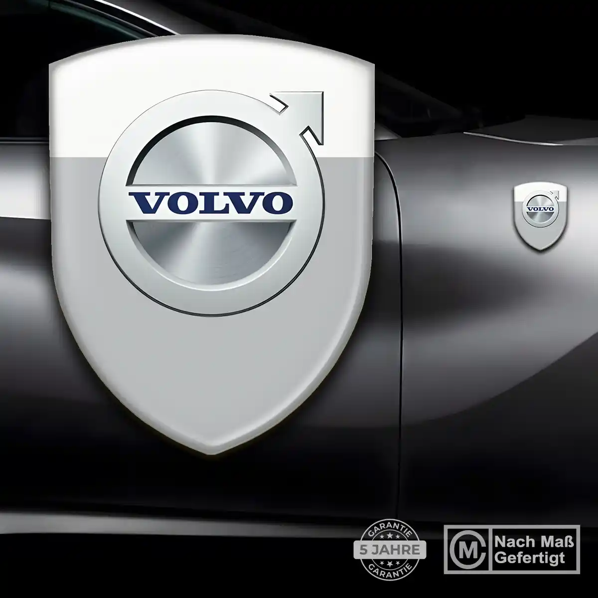Volvo Embleme Silikon Aufkleber Auto Stilvolles Design
