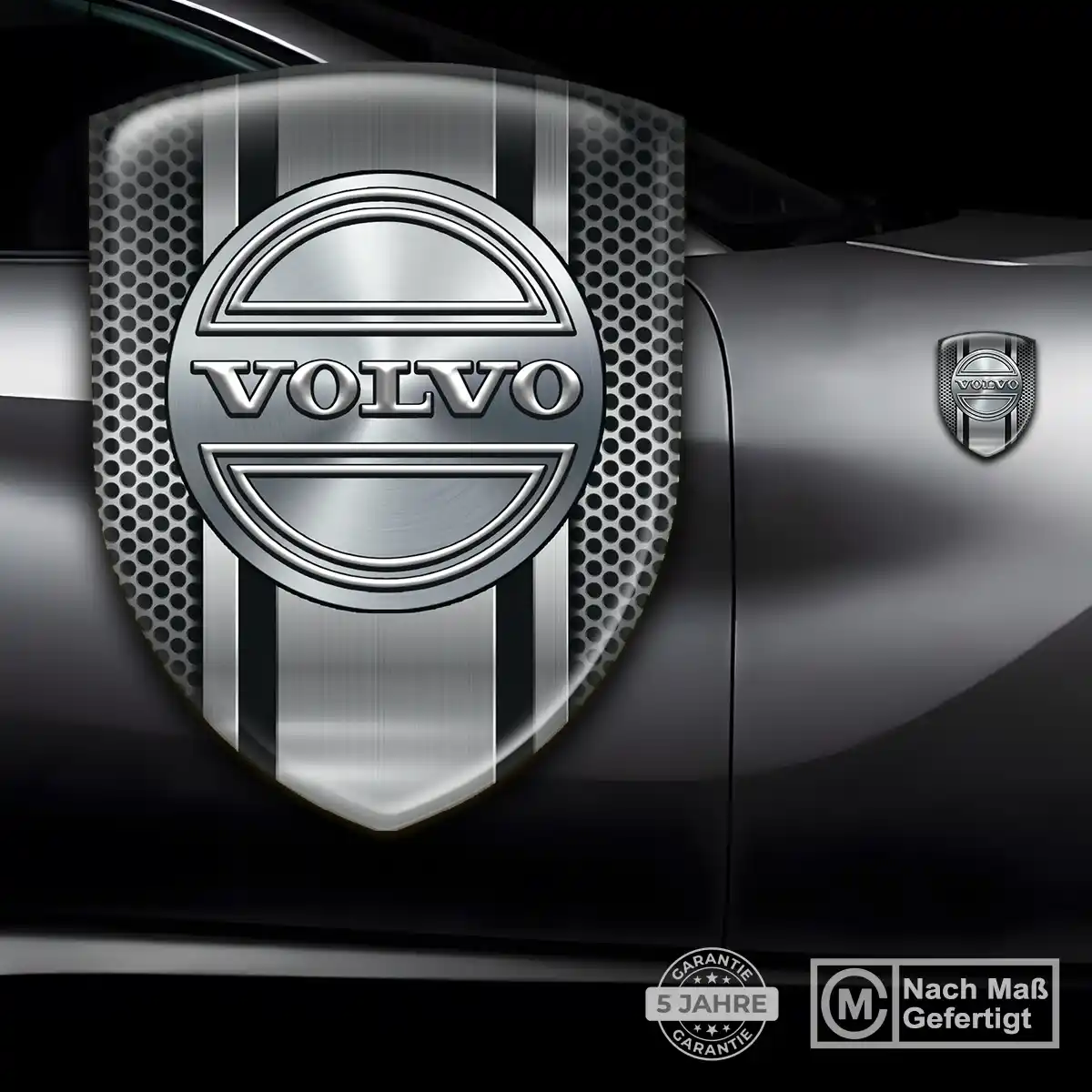 Volvo Embleme Silikon Aufkleber Elegantes Design