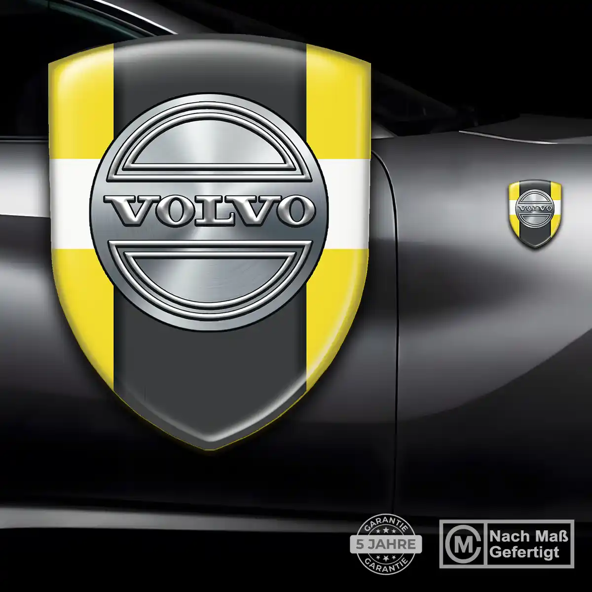 Volvo Embleme Silikon Aufkleber Exterieurdesign