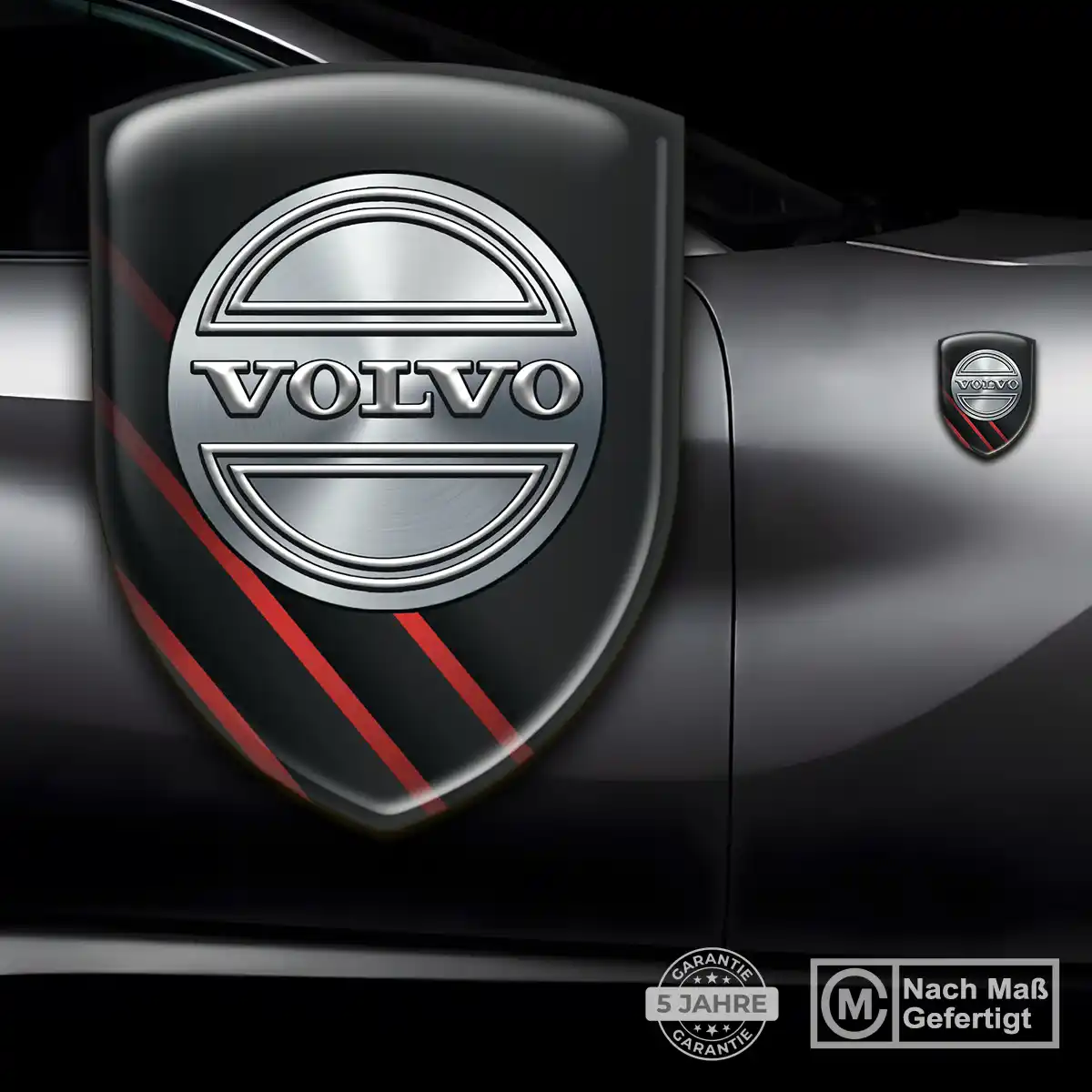 Volvo Embleme Silikon Aufkleber Interieurdesign