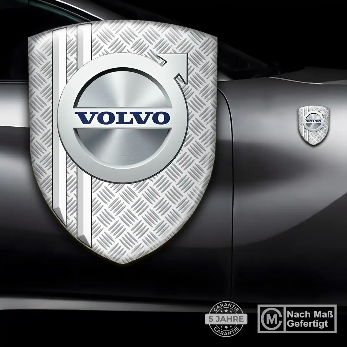 Volvo Embleme Silikon Aufkleber Luxus-Edition
