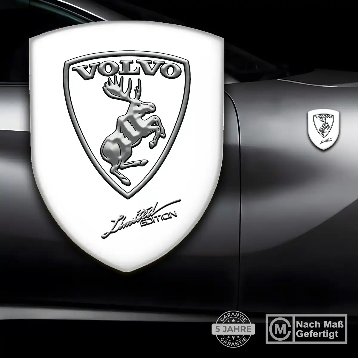 Volvo Embleme Silikon Aufkleber Modernes Design