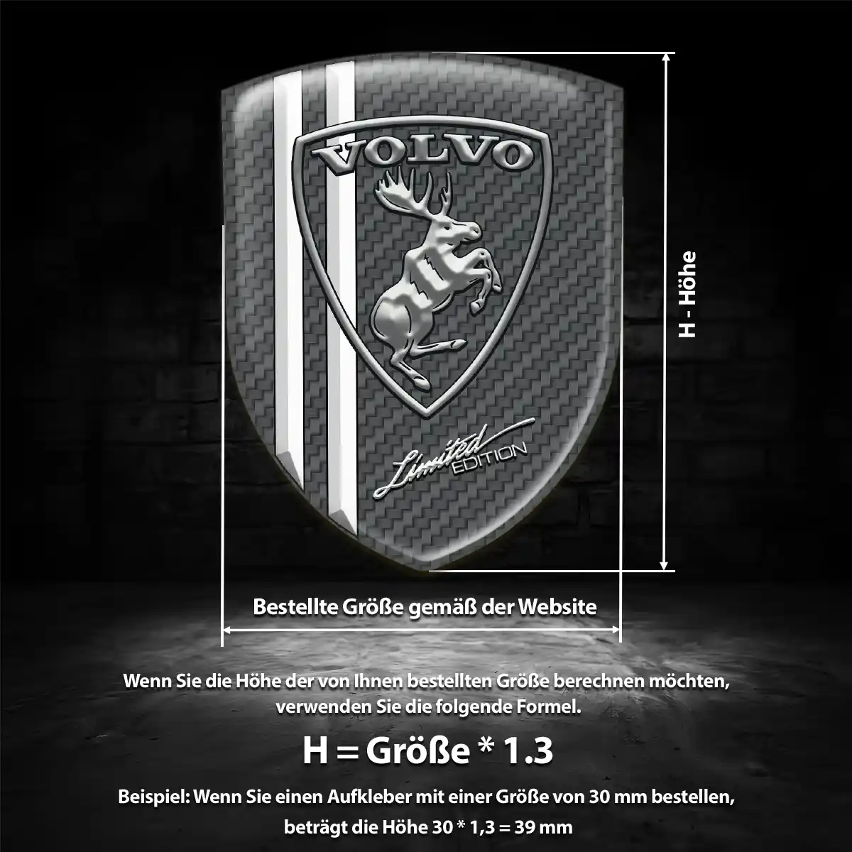 Volvo Embleme Stilvolles Design