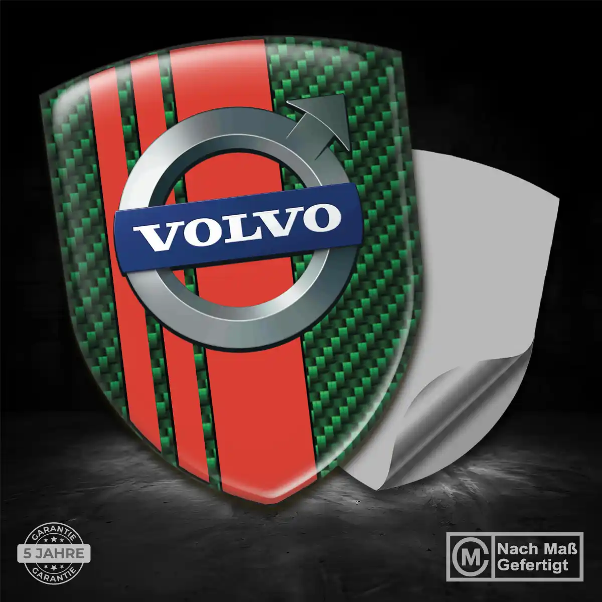 Volvo Embleme Tuningfahrzeug