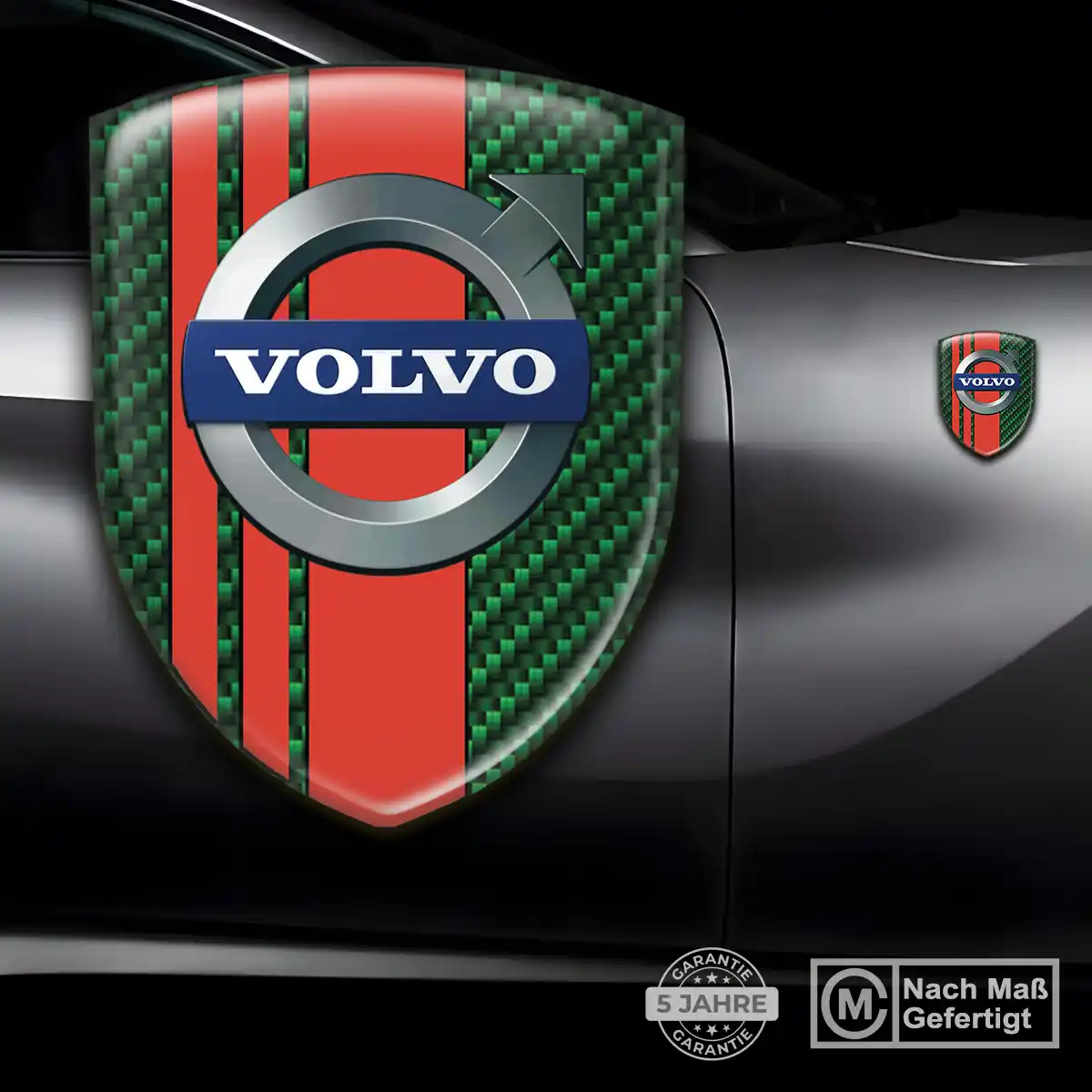 Volvo Embleme Tuningfahrzeug