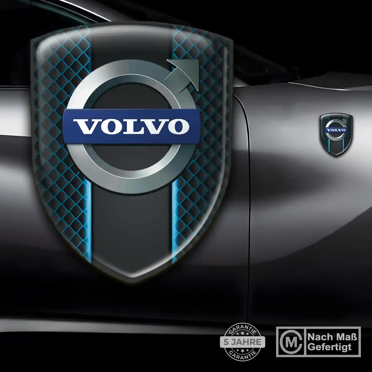 Volvo Silikon Aufkleber Anspruchsvolles Design