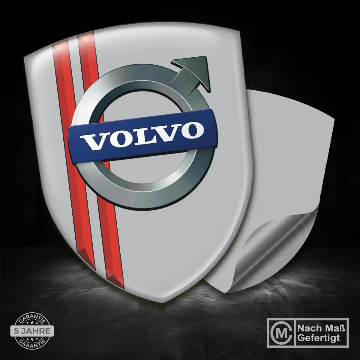 Volvo Silikon Aufkleber Auto Edles Design