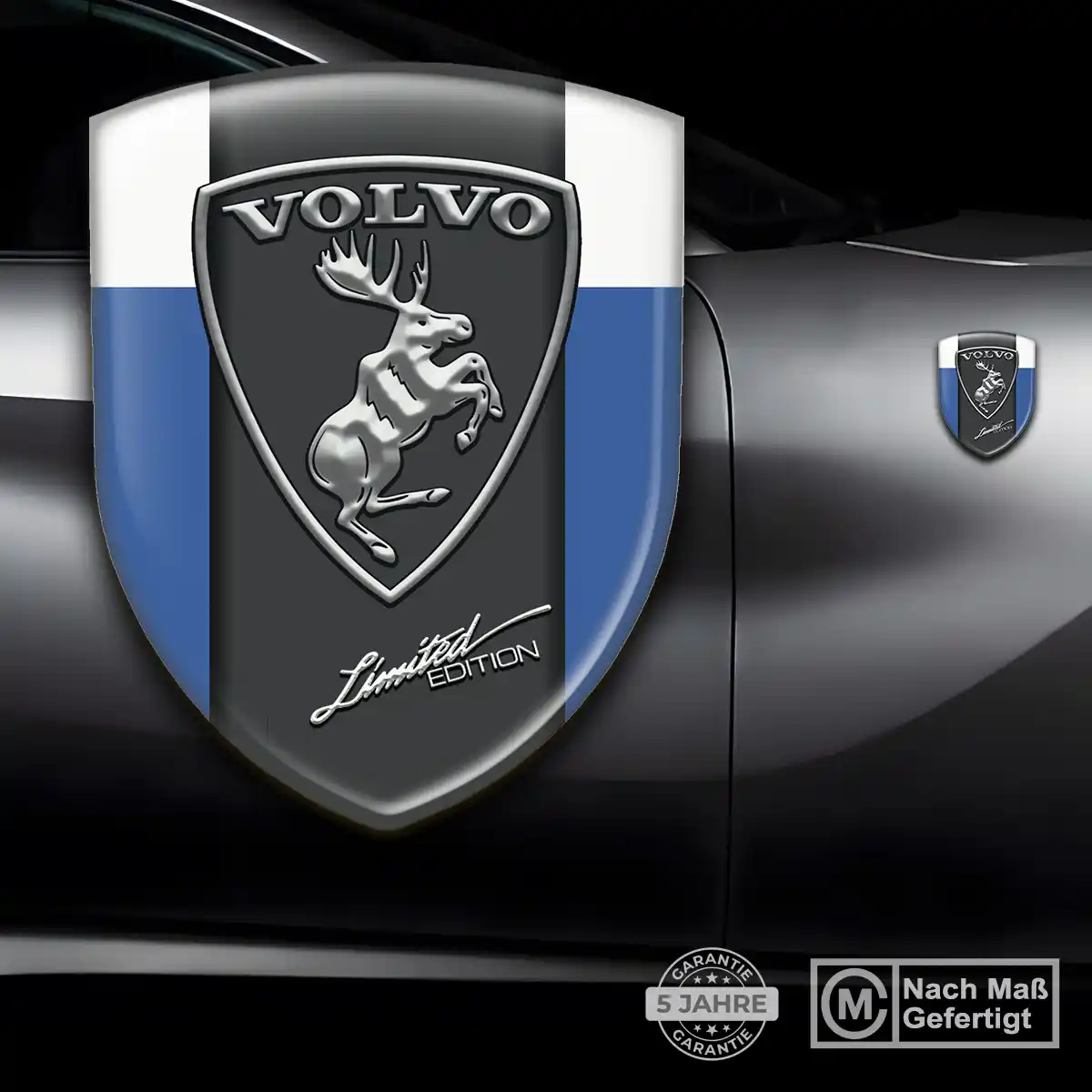 Volvo Silikon Aufkleber Auto Hochwertiges Harz