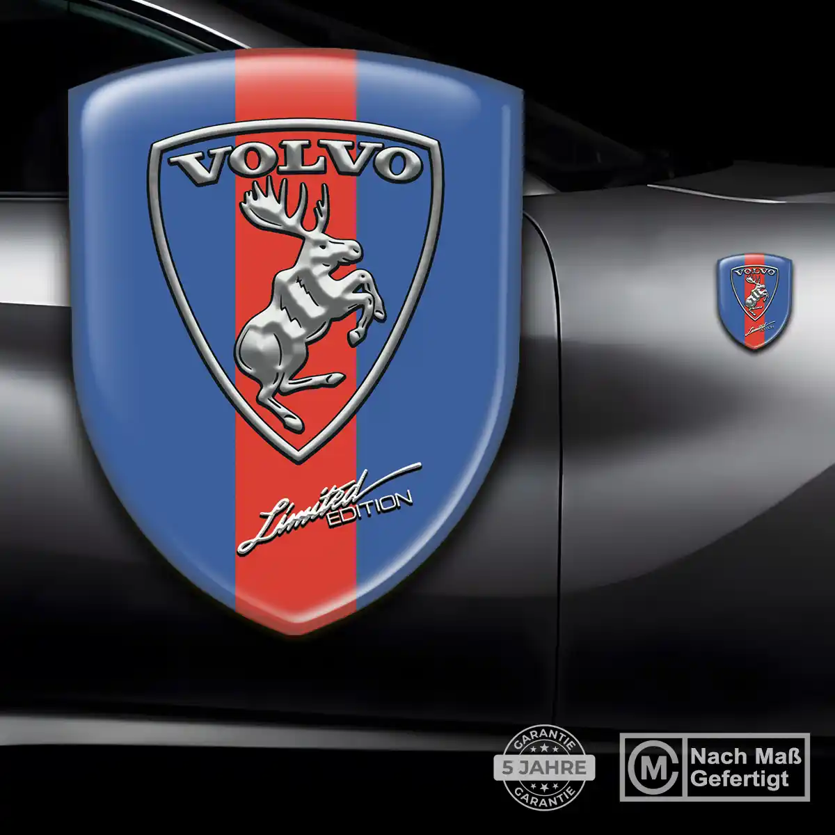 Volvo Silikon Aufkleber Auto Tuningfahrzeug