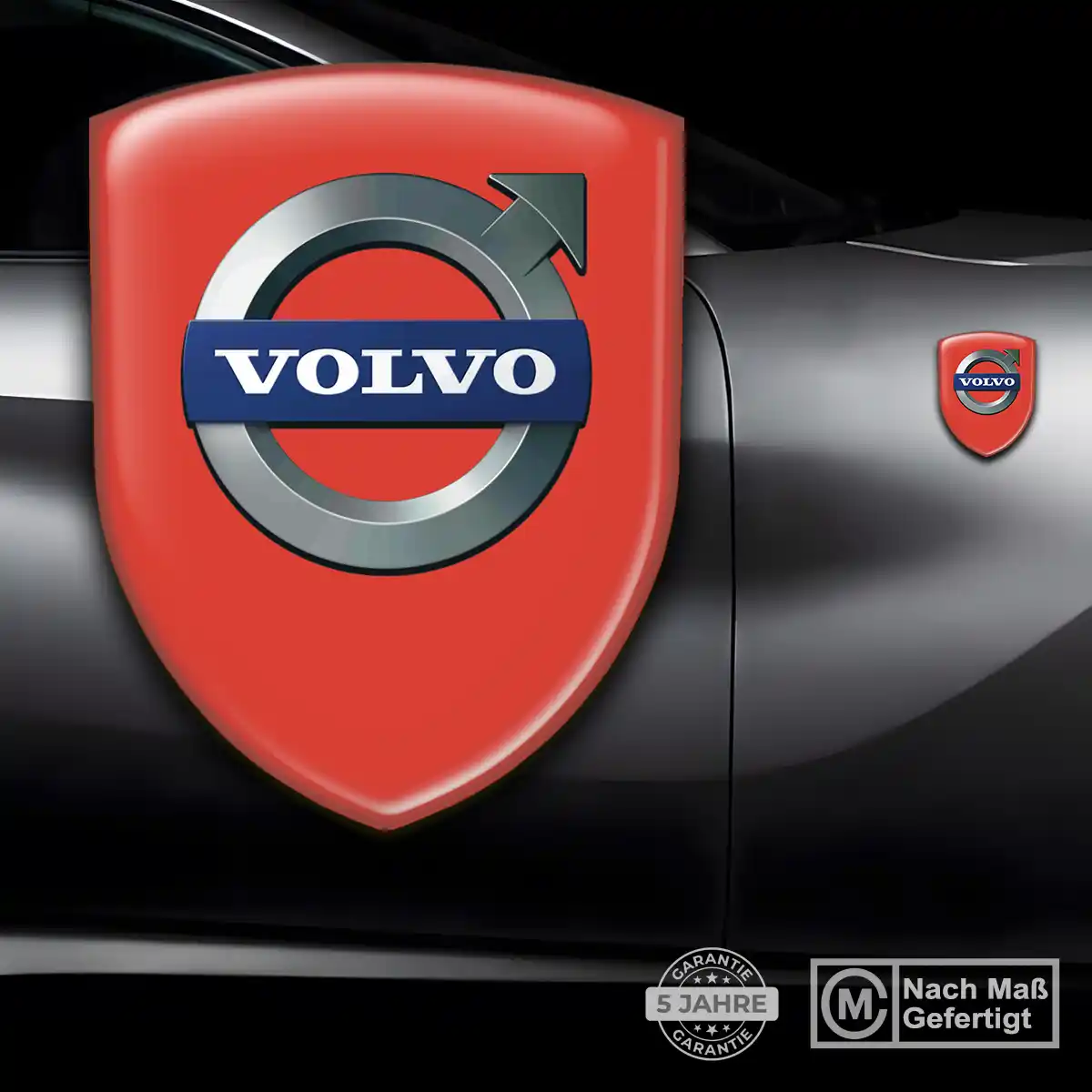 Volvo Silikon Aufkleber Edles Design