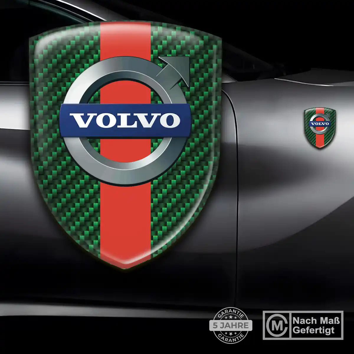 Volvo Silikon Aufkleber Elegantes Design