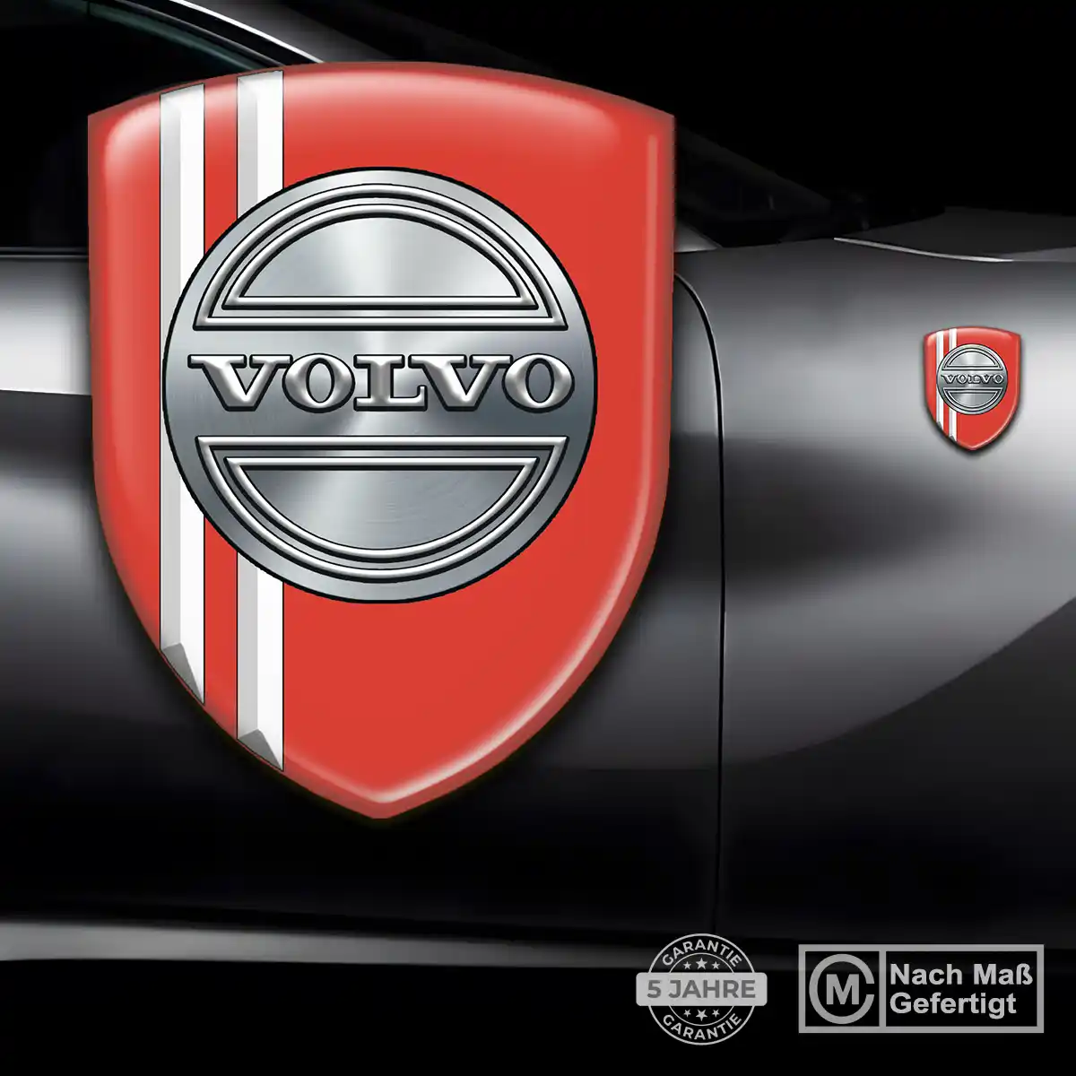 Volvo Silikon Aufkleber Embleme Ausdrucksstarkes Design