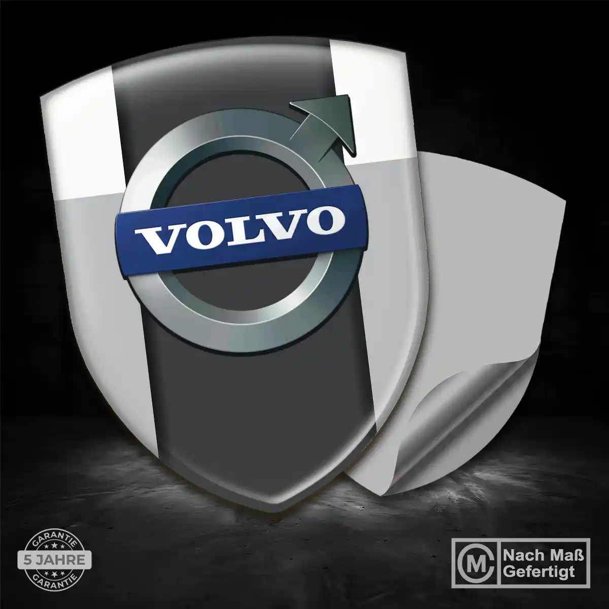 Volvo Silikon Aufkleber Embleme Auto Edles Design