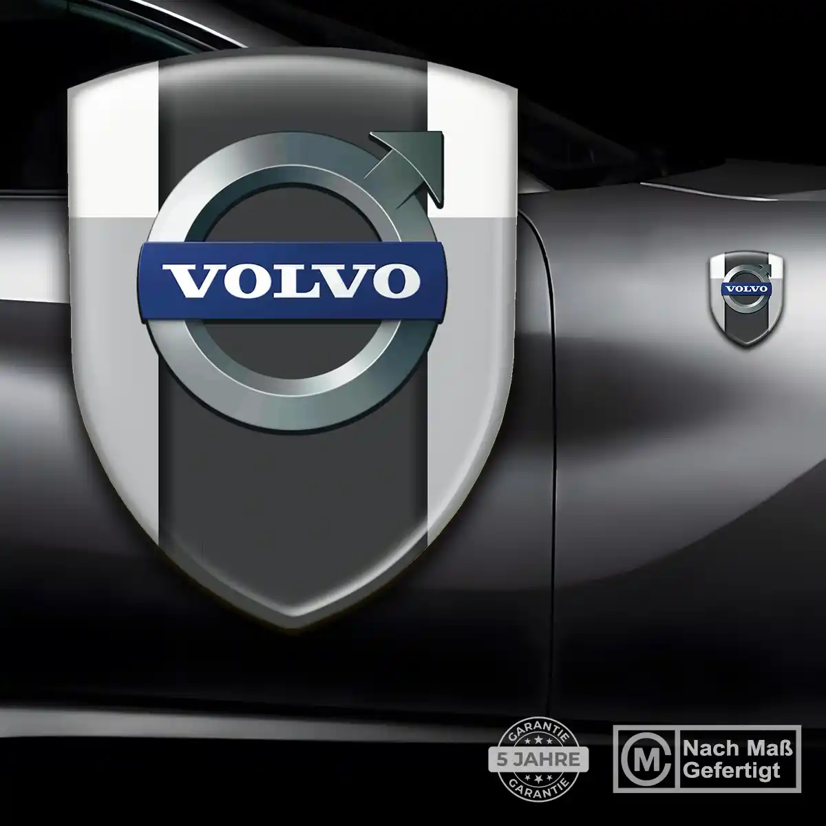 Volvo Silikon Aufkleber Embleme Auto Edles Design