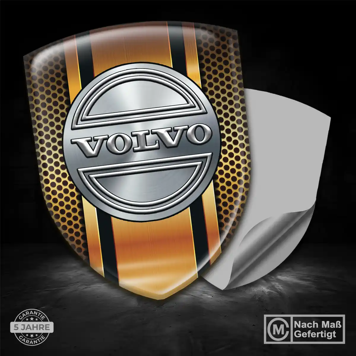Volvo Silikon Aufkleber Embleme Auto Elegantes Design