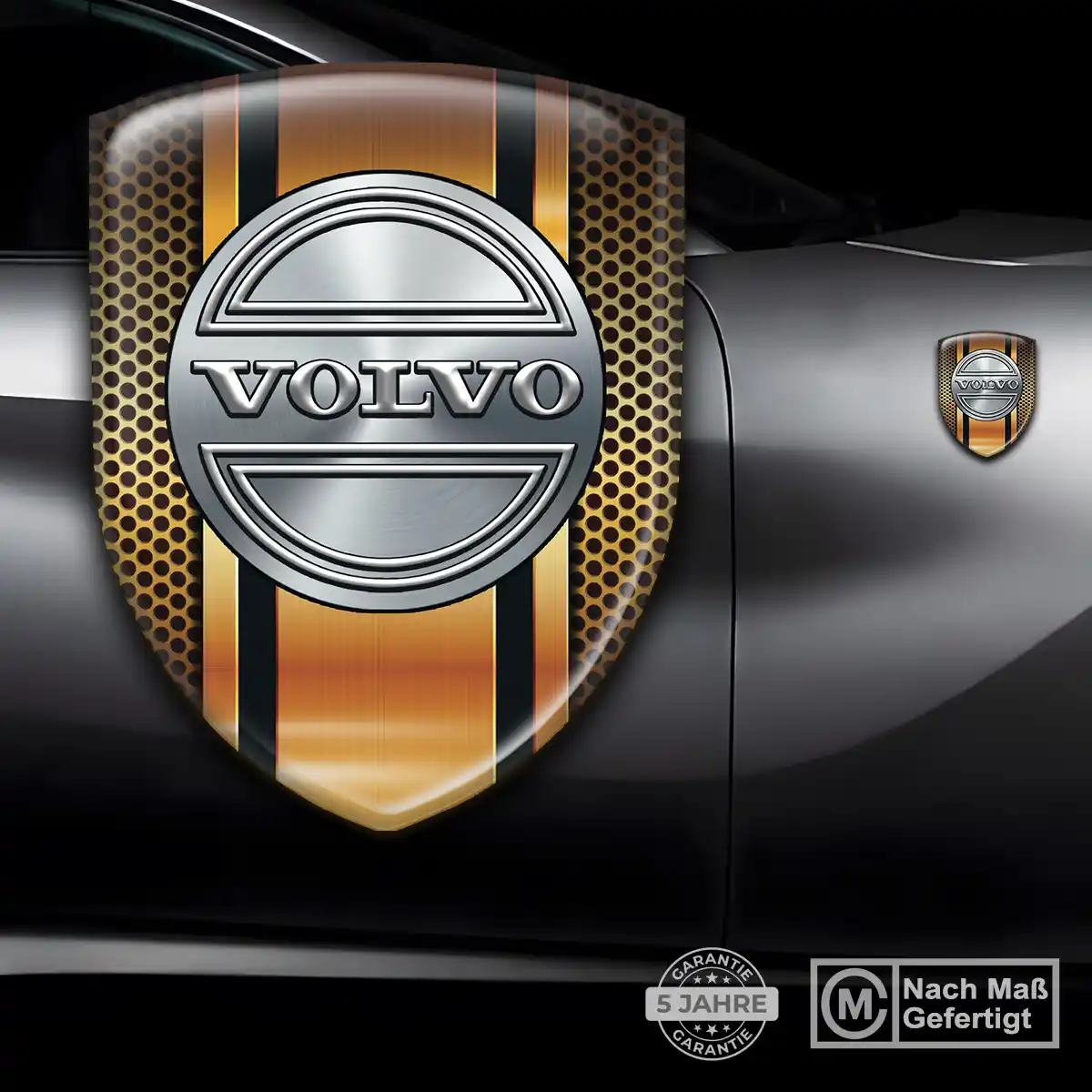 Volvo Silikon Aufkleber Embleme Auto Elegantes Design