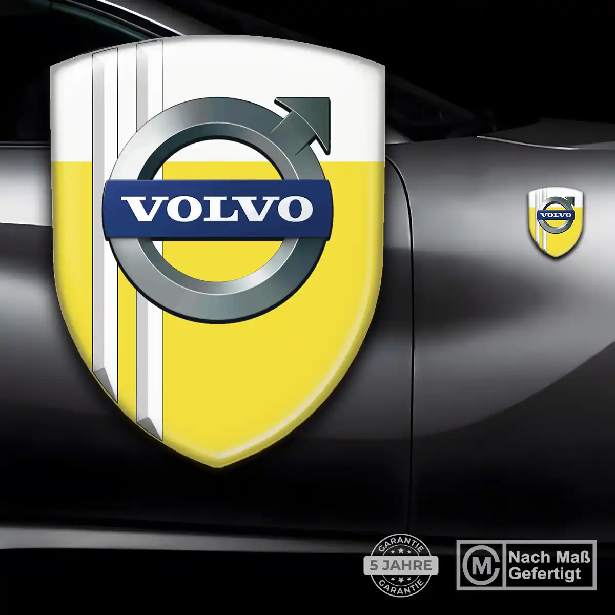 Volvo Silikon Aufkleber Embleme Auto Luxus-Edition