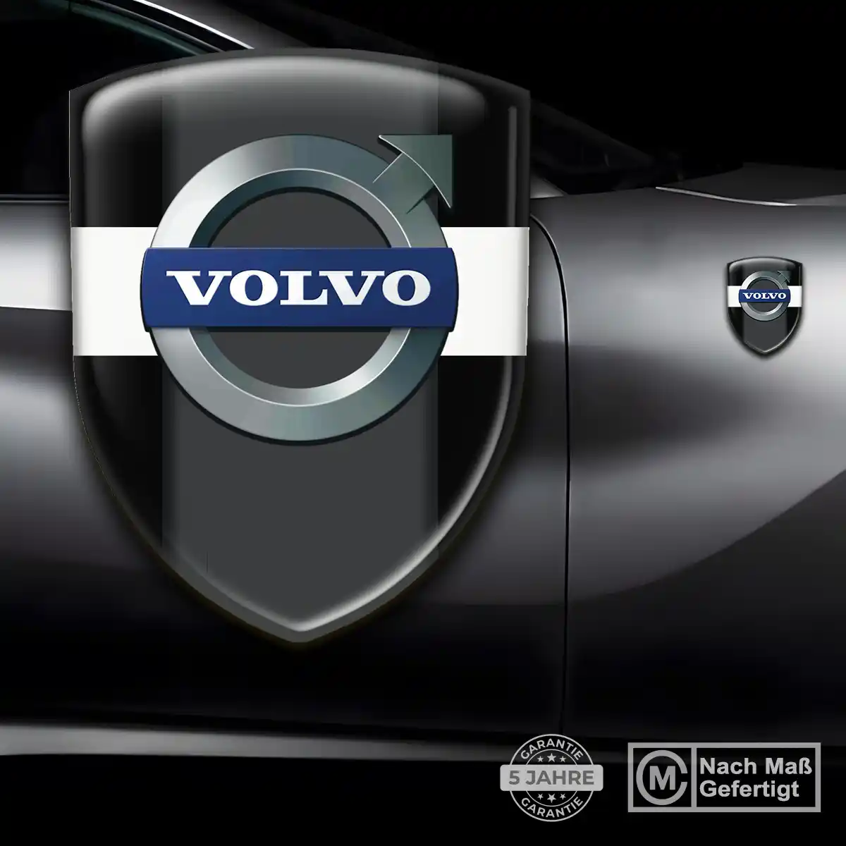 Volvo Silikon Aufkleber Embleme Auto Premium-Edition